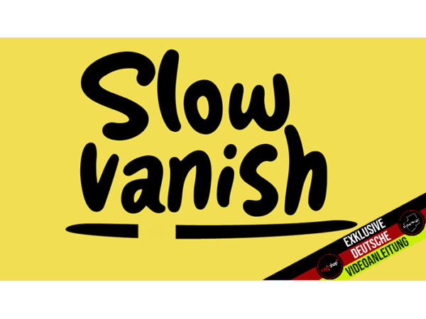 Slow Vanish RED by (Gimmicks and Online Instructions) by Craziest and Julio Montoro