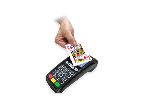 Credit Card Holder (Made from Red Bicycle cards) by Joker Magic - Trick