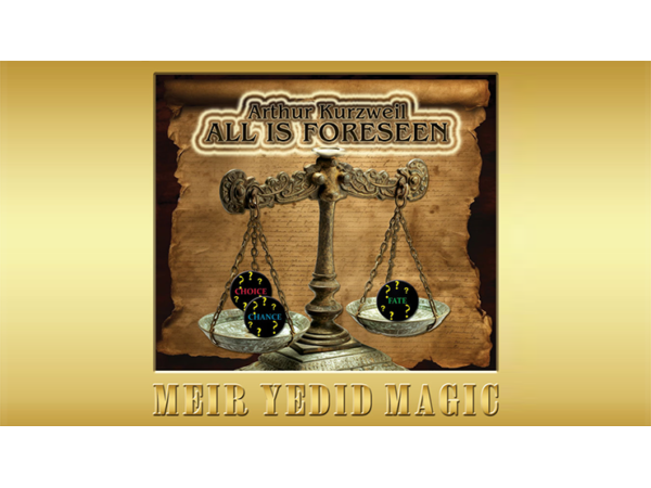 All is Foreseen (Gimmicks and Online Instructions) by Arthur Kurzweil