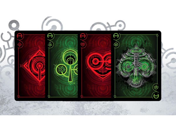 Timeless Depths (Dark Bionic Edition) Playing Cards