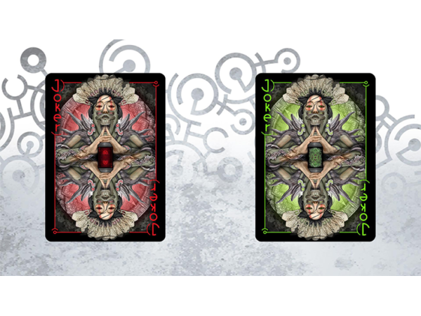 Timeless Depths (Dark Bionic Edition) Playing Cards