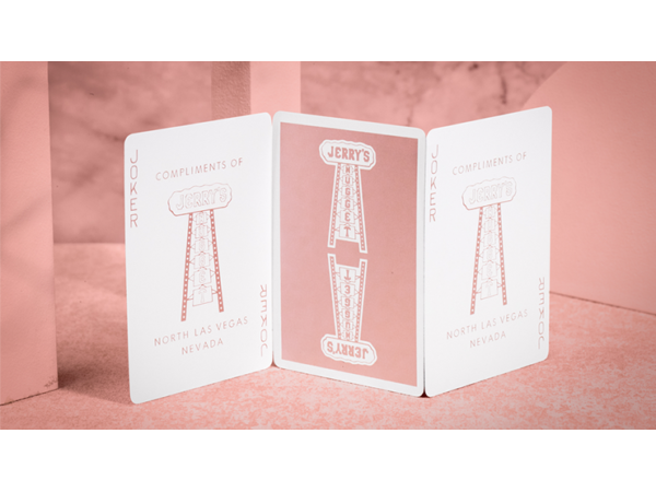Jerry's Nugget Monotone (Rose Gold) Playing Cards