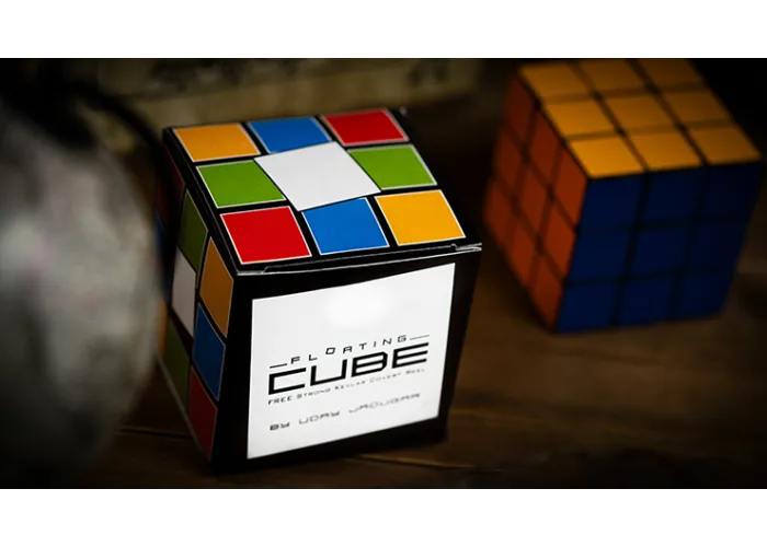 THE FLOATING CUBE (Gimmicks online Instructions) by Uday Jadugar