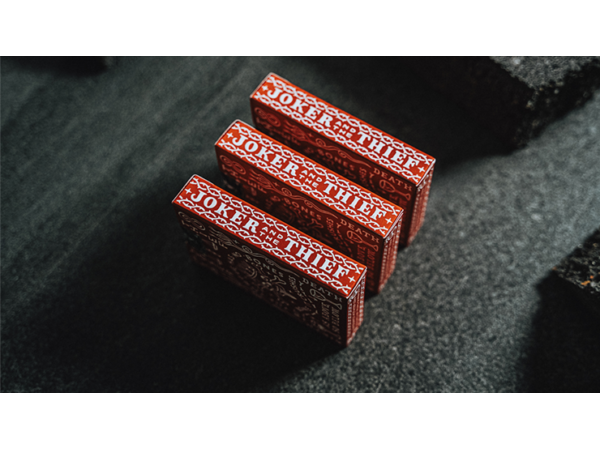 JT Crown (Red) Playing Cards by Joker and the Thief
