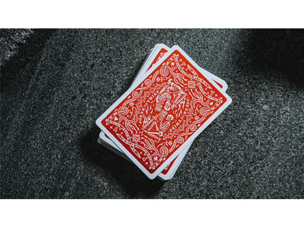 JT Crown (Red) Playing Cards by Joker and the Thief