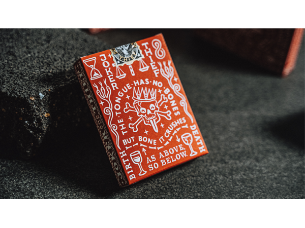 JT Crown (Red) Playing Cards by Joker and the Thief