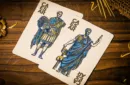 Caesar (Blue) Playing Cards by Riffle Shuffle – Image 3