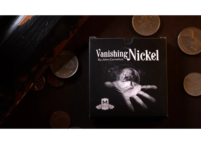 VANISHING NICKEL (Gimmicks and Online Instructions) by John Cornelius