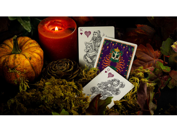 Wheel of the Year Samhain Playing Cards by Jocu