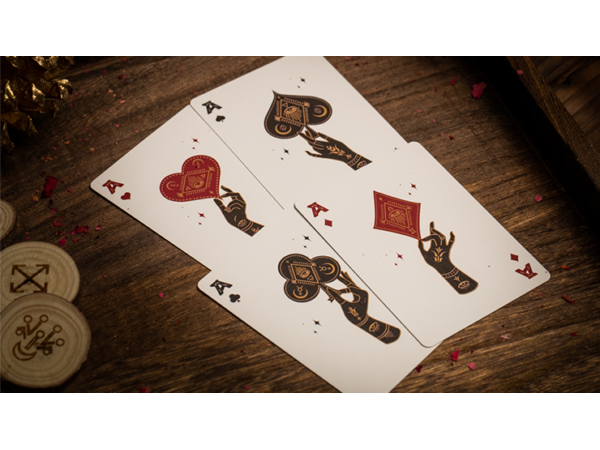 Palmistry (Golden Ivory) Playing Cards