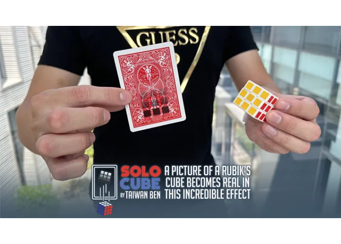 SOLO CUBE (Gimmicks and Online Instructions) by Taiwan Ben