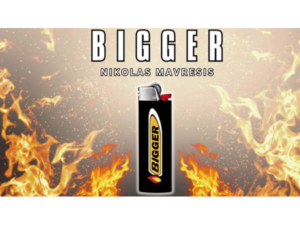 Bigger (Gimmicks and Online Instructions) by Nikolas Mavresis