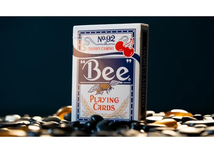 Limited Bee X Cherry (Blue) Playing Cards
