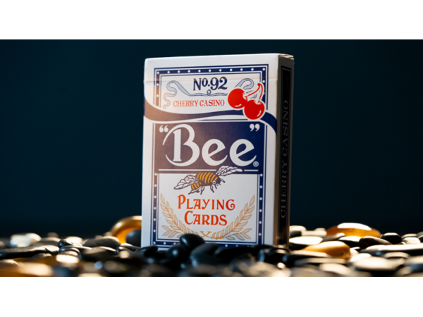 Limited Bee X Cherry (Blue) Playing Cards