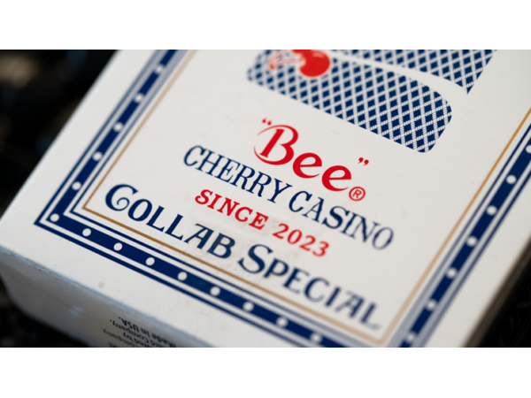 Limited Bee X Cherry (Blue) Playing Cards