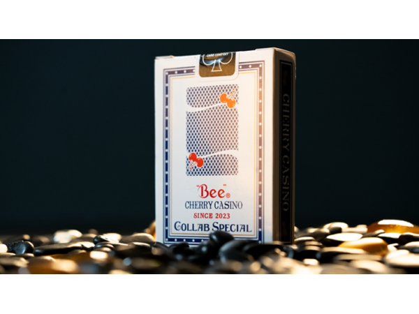Limited Bee X Cherry (Blue) Playing Cards