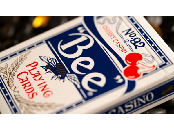 Limited Bee X Cherry (Blue) Playing Cards
