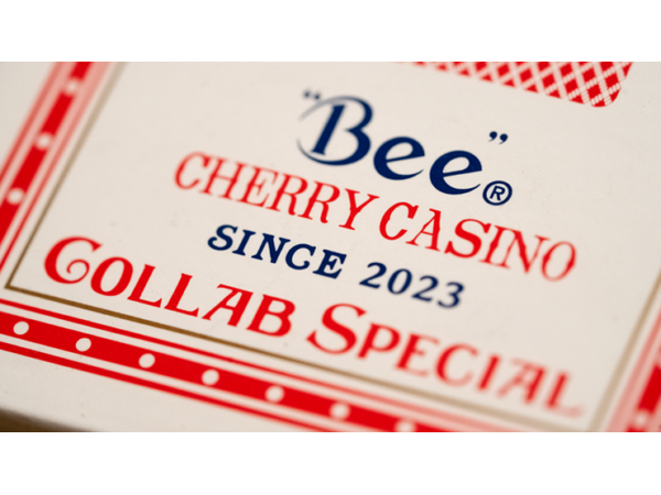 Limited Bee X Cherry (Red) Playing Cards