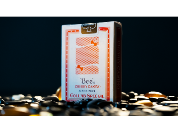 Limited Bee X Cherry (Red) Playing Cards