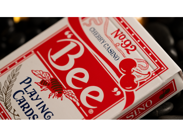 Limited Bee X Cherry (Red) Playing Cards