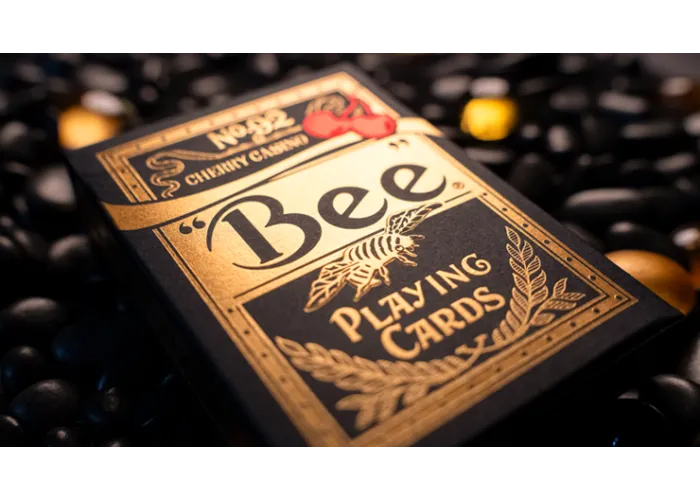 Limited Bee X Cherry 3 deck Set (Blue, Red and Black) Playing Cards