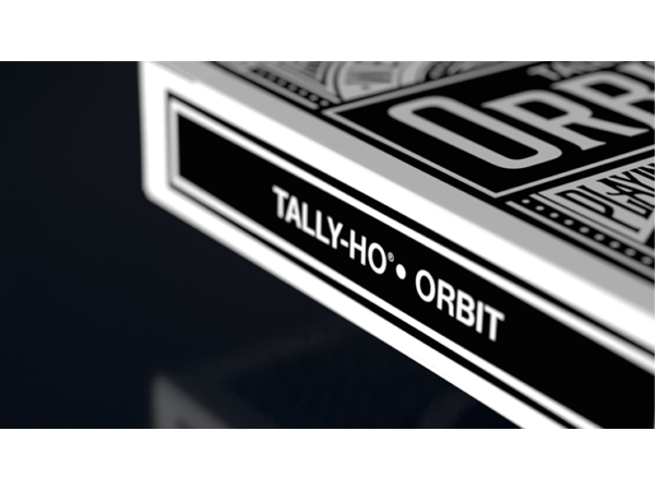Orbit Tally Ho Circle Back (Black) Playing Cards