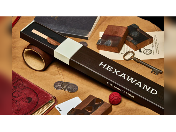 Hexawand Walnut (Brown) Wood by The Magic Firm