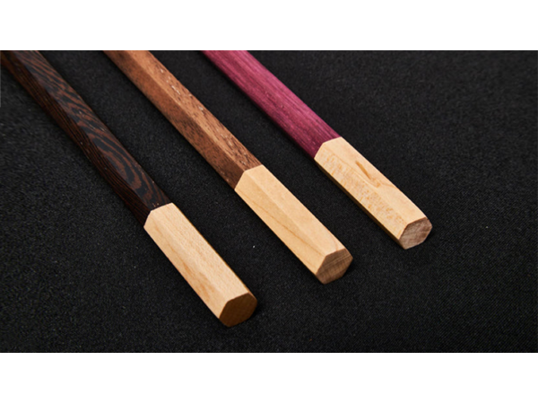 Hexawand Walnut (Brown) Wood by The Magic Firm