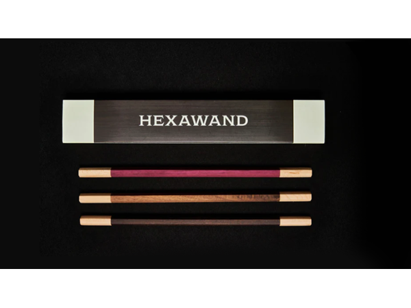 Hexawand Walnut (Brown) Wood by The Magic Firm