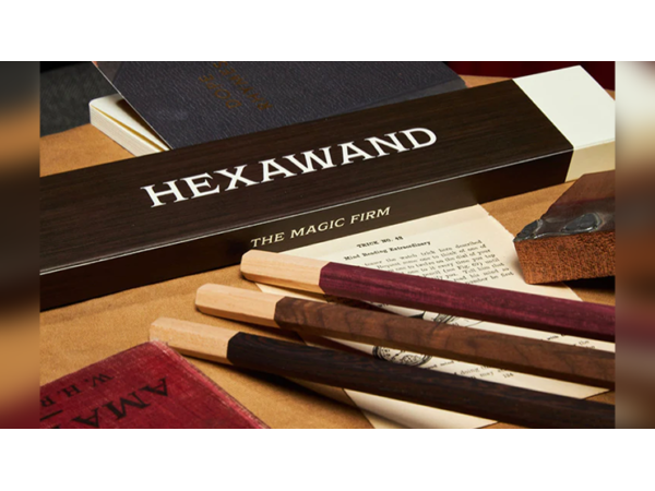 Hexawand Walnut (Brown) Wood by The Magic Firm