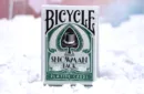 Bicycle Snowman (Green) Playing Cards – Image 1