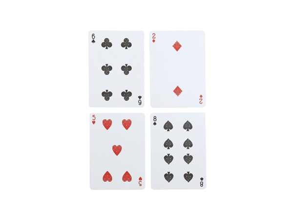 Bicycle Snowman (Red) Playing Cards