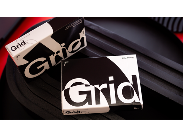 Grid Series Five- Typographic Playing Cards