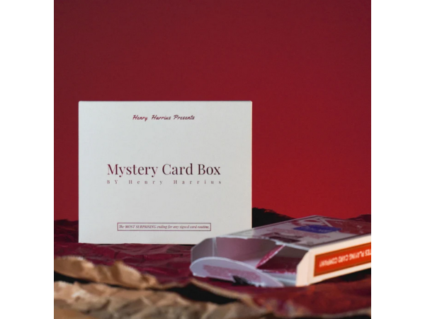 MYSTERY CARD BOX BY HENRY HARRIUS