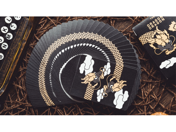 The Dragon (Black) Playing Cards