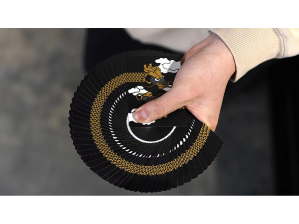 The Dragon (Black) Playing Cards