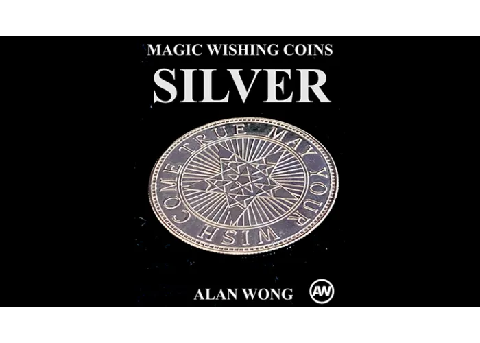 Magic Wishing Coins Silver (12 Coins) by Alan Wong