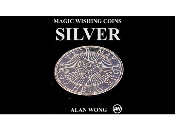 Magic Wishing Coins Silver (12 Coins) by Alan Wong