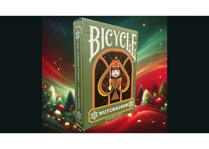 Bicycle Nutcracker (Green) Playing Cards