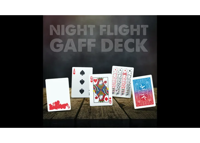 Elite Night Flight (Gaff) Playing Cards by Steve Dela - Trick