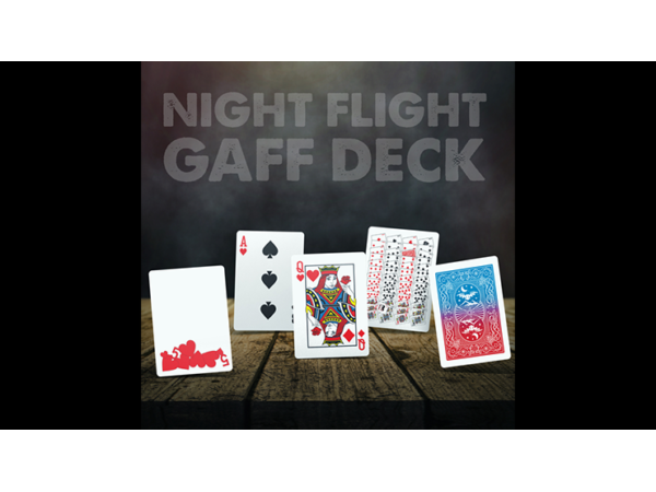 Elite Night Flight (Gaff) Playing Cards by Steve Dela - Trick