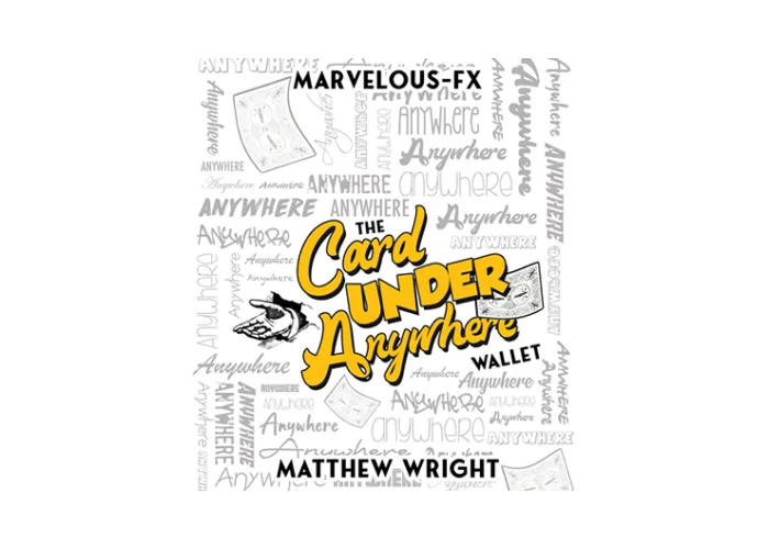 Card Under Anywhere Wallet by Matthew Wright - Trick