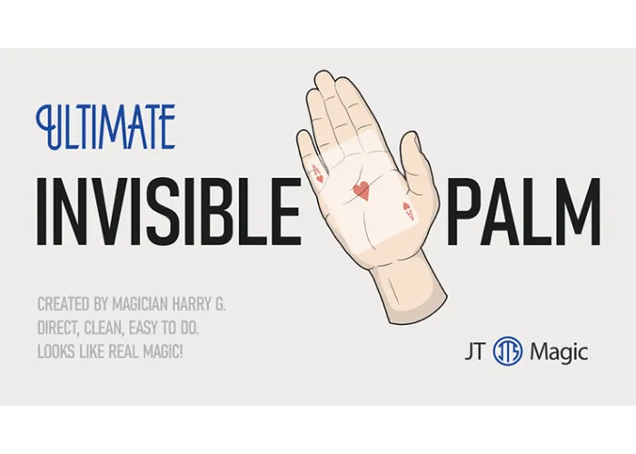 Ultimate Invisible Palm RED by JT
