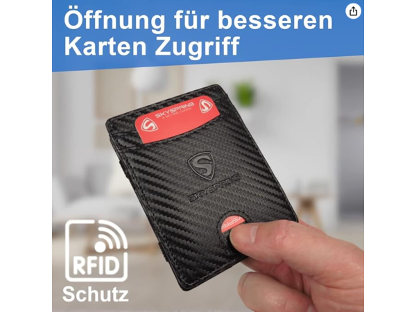 Magic Wallet mit Münzfach