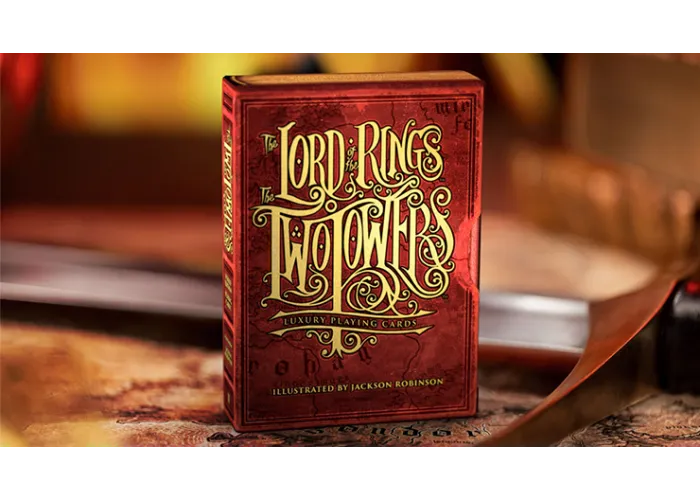 The Lord of the Rings - Two Towers Playing Cards (Foiled Edition) by Kings Wild