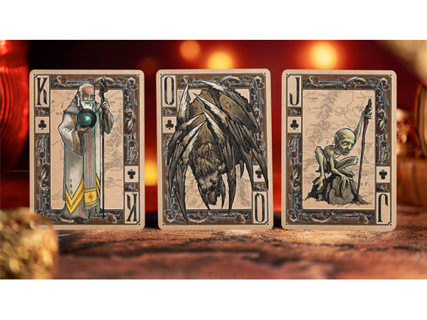 The Lord of the Rings - Two Towers Playing Cards (Foiled Edition) by Kings Wild