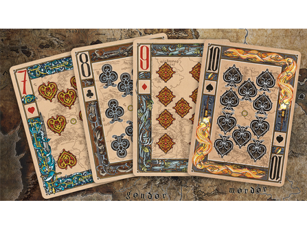 The Lord of the Rings - Two Towers Playing Cards (Foiled Edition) by Kings Wild