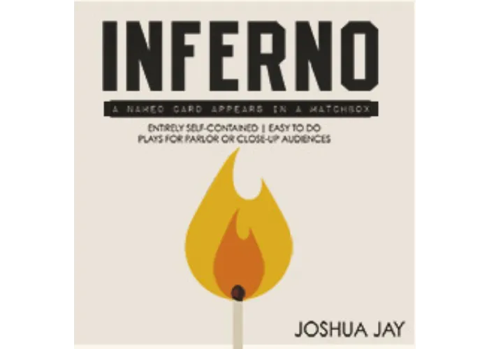 Inferno by Joshua Jay - Large Index