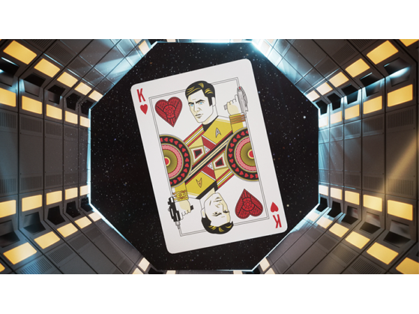 Star Trek Light Edition (White) Playing Cards by theory11