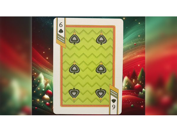 Stripper Bicycle Nutcracker (Green) Playing Cards